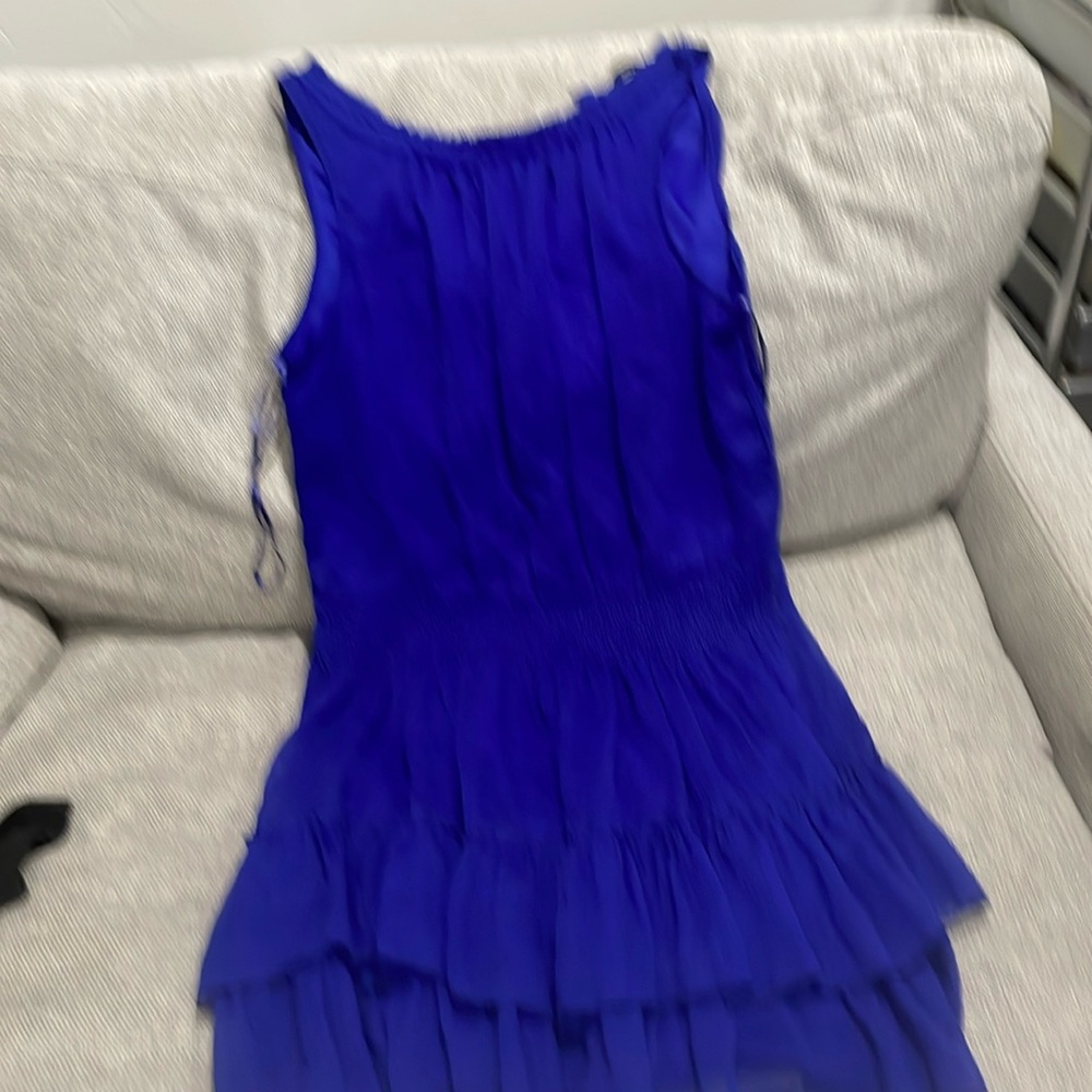 Zara blue dress